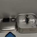 oneisall Dog Water Fountain for Large Dogs, 10L/2.6Gal Dog Fountain Water Bowl with Multi-Filtration & Deeper Drinking Aera, Large pet Water Fountain with Water Window & LED, Ultra-Quiet