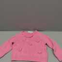 The Children's Place Baby Girls' and Toddler Long Sleeve Crew Neck Pullover Sweater (12-18 Months, Jazzberry)