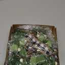 Bibelot 6 Pcs Small Christmas Wreath for Cabinets Kitchen, Mini Christmas Wreath with White Berry Bow Artificial Xmas Decor for Window Front Door Farmhouse Wall