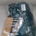 Sensory Swing for Kids with 360° Swivel Hook, Saggy-Resistant Double-Layer Fabric Indoor/Outdoor Cocoon Therapy Swing for Autism, Yoga & Play (Dark Green (360 Rotatable))