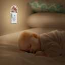 Night Light,Red Cardinal Bird Flowers Night Lights Plug Into Wall for Bedroom Bathroom Kitchen Hallway Stairs Hallway, Plug-in, Energy Efficient Decor Desk Lamp Gifts