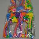 UpBrands 48-Pack Valentine's Day Cards with Pop-It Zipper Bracelets - Perfect Sensory Gifts for Classroom Exchanges and Kids Joyful Moments