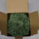 UGASA Velvet 12x20 Inch Lumbar Soft Throw Pillow Cover Boho Farmhouse Decorative Corduroy Striped Both Sides Solid Rectangular Cushion Case for Couch Bedroom Sofa Home, 1 Piece, Moss Green