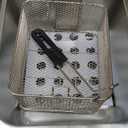 WILPREP 1600W Electric Deep Fryer, 20 lb. Commercial Deep Fryer with Dual Oil Tanks Baskets & Adjustable Temperature, Stainless Steel Electric Countertop Fryer with ETL & ETL Sanitation Certification