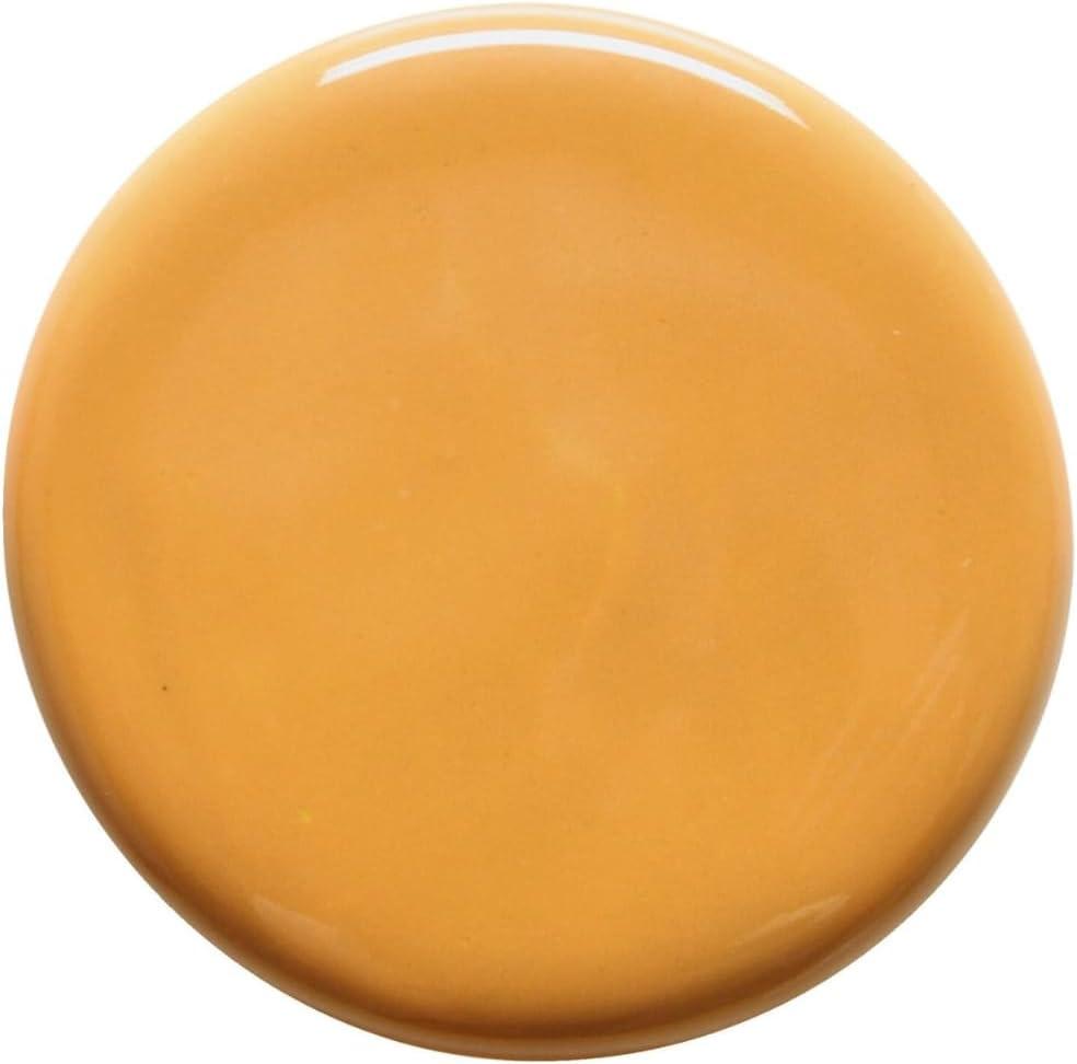AMACO Teacher's Palette TP-30 Caramel Gloss Glaze Pint, 16 oz. (473 mL), Low Fire Cone 05 (TP) Intermixable Liquid Ceramic Pottery Glaze for Bisque