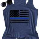 Ribbon Shirt Women Breast Cancer Awareness T Shirt October Inspirational Tee Tops (Small, 189-blue)