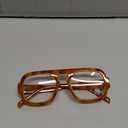 FEISEDY Fashion Blue Light Blocking Glasses for Woman Men Trendy Vintage Square Frame Stylish Fake Eyeglasses B0285 (Brown Cheetah)