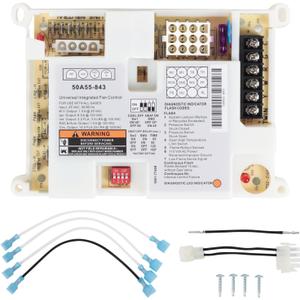 50A55-843 Furnace Control Board Compatible with White Rodgers and Lennox Systems Universal Furnace Ignition Module Control Board Replace 50A50-241/405, 50A55-288/486, 50A50/50A55 Series