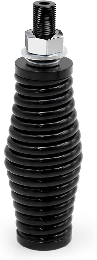 Hoypeyfiy Whip Light Spring Mounting Bracket, CB Antenna Spring Mount, Barrel Spring Mounting Base for Jeep ATV UTV RZR SXS Can Am Truck Off Road