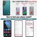 Vinich for Samsung Galaxy S26 Plus Wallet Case with Card Holder, RFID Blocking Credit Slots Kickstand Shockproof Phone Cover for Women Men, Bluish Green
