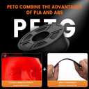 TECBEARS PETG Filament 1.75mm 1KG, 3D Printer Filament PETG, Strong Toughness, 1KG(330M) Filament High Precision, Dimensional Accuracy ±0.02mm,Olive Green