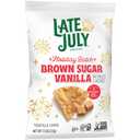 2 x LATE JULY Snacks Brown Sugar Vanilla Flavored Tortilla Chips, 7.5 Oz Bag (EXP 05/02/26)