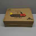 Modern Scratching Post for Indoor Cats - 15 High Cat Scratching Post with Bed Breeds - 15.7 x 11.6 Removable & Washable Cushion (Black Post with Pink Bed)