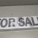 Juexica 12 Pcs Real Estate Rider Signs 24 x 6 Inch Coming Soon, for Sale, Pending, Sold Waterproof Signs Rider Real Estate with Different Messages(White with Black), Medium Signage