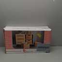 Storage Baskets 11x11inch Cube Baskets 4 pcs Baskets,Foldable Handwoven Water Hyacinth Laundry Organizer,Cube Storage Baskets