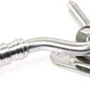 RLECS 4 Inch Cabin Lock Hook Eye Door Latch Stainless Steel Window Shed Gate Latch Hook