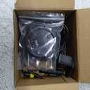 Universal Turbo Boost/Vacuum Gauge Kit Includes Electronic Pressure Sensor Red LED Light PSI Meter - for Car Truck - 2-1/16"