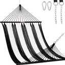 Lazy Daze 2 Person Caribbean Rope Hammock, Handwoven Double Hammock