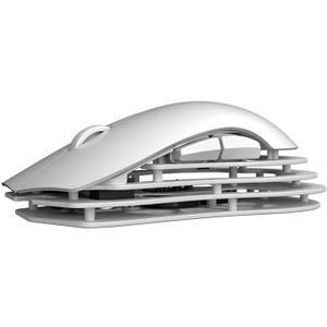 AJAZZ M259 Magnesium Aluminum Alloy Mouse, BT/2.4G/USB-C Lightweight Mice (White)