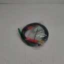 POHIR Pressure Washer Whip Hose 5FT, Reel Connector 248F Hot/Cold Water Jumper Hose 3/8" with Quick Connect Adapter, Industry Grade Steel Wire Braided & Synthetic Rubber Jacket 4800 PSI