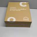 ComSaf Airtight Glass Storage Canister with Lids (0.7Qt/1.2Qt/1.6Qt) Set of 6, Food Storage Container Kitchen Pantry Storage Jar, Glass Jars for Flour Cereal Sugar Tea Coffee Beans Snacks, Square