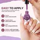 modelones Nail Polish Set 12 Colors Pearl White Nude Glitter Blue Pink Purple Quick Dry Mini Nail Lacquer Kit, Christmas Holiday Manicure Gifts for Women Girl Shimmer Home DIY Finger Toe Nail Art (A1-Winter Shine)