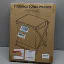 Foldable Towel Warmer, 40L Extra Large Capaticy, Saving Space