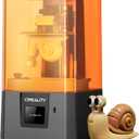 Creality Resin 3D Printer for Kids and Beginners, HALOT R6 Fully Assembled, Upgraded Light Source with High-Precision Printing, LCD Monochrome Screen Simple Workflow 3D Resin Printers