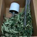 6FT Artificial Olive Tree,Artificial Plants Indoor,Faux Olive Tree Indoor with Natural Wood Trunk and Realistic Leaves and Fruits for Home Office Decor Thanksgiving Gift