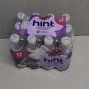 Hint Fruit-Infused Bottled Water, Grape - Sugar Free Flavored Water with Zero Calories, Naturally Flavored, and No Artificial Sweeteners - 16 Fl Oz (Pack of 12)