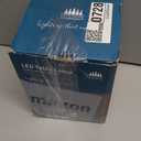 LUSHARBOR Battery Operated Lamp, Cordless Table Lamps for Home Decor, Battery Powered Nightlight with LED Bulb, Decorative Glass Beside Lamp for Bedroom Living Room-Gold