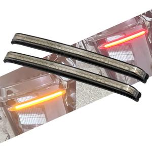 Motorcycle LED Saddlebag Tail Light Running Brake Sequential Turn Signal Lamp Fit for Harley Touring Street Gilde Road King Road Gilde Electra Glide Ultra Limited 2008-2013 (Smoked Lens)