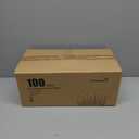 C9 Clear Christmas String Lights, 100 Feet Waterproof Vintage Christmas Tree Lights, Outdoor Roofline String Lights with 100 Clear Bulbs for Patio Garden Holiday Indoor Home Decoration, Green Wire