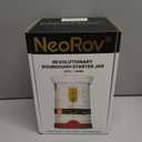 Pro Sourdough Starter Kit - 39 Oz Glass Sourdough Starter Jar (With Cloth Lid,Silicone Base,Scraper,Date Tracker,Temp Strip) - Sourdough Bread Baking Supplies For Sour Dough Bread Loaf (Red)