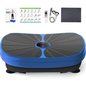 Fitness Vibration Plate Exercise Equipment Whole Body Shape Exercise Machine Vibration Platform Fit Massage Workout Trainer,Max User Weight 330lbs