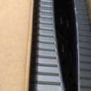 FDW 6 Foot Outdoor Dining Table, Foldable Portable Rectangular Plastic Folding Table with Built in Carrying Handle for Party and Wedding Use, Black Ratten