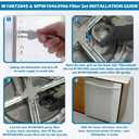 BigHead W10872845 Dishwasher Pump Filter Cup & WPW10463906 Screen Filter Compatible with Whirlpool Kenmore KitchenAid Dishwasher Replaces AP6030094 PS11759673 W10393351 AP6021820 PS11755148 2312301