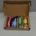 EverBrite 4-Pack Mini LED Aluminum Flashlight Party Favors Colors Assorted for Hurricane Supplies with Handle Glow in Dark