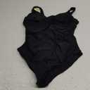 SUMMERSUNSHINE Maternity One Piece Swimwear Front Cross Pregnancy Swimsuit Bathing Suit Maternity Bikini (Large, Black)
