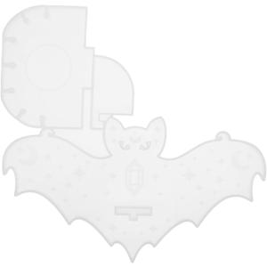 Unique Cat Bat Silicone Candle Mold for DIY Crafts and Home Decor Christmas Wall Hanging Storage Rack 9.45 X 9.06 X 0.39 Inch