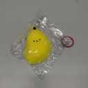 Taba Squishy Banana Stress Relief Toy, Sticky Silicone Banana Squeeze Fidget Toy, Kawaii Squishy Desk Accessory for Anxiety & Relaxation, Fun Gift for Teens & Adults