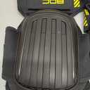 COOLJOB Professional Knee Pads with Heavy Duty Anti-Slip Cap, Comfortable Foam Cushion and Extra Thick Gel Padding for Construction Flooring, Reinforced & Adjustable Straps, Black