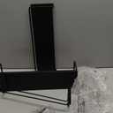 Wall Mounted Wine Rack Set of 2 - Wine Shelf with Mesh Basket and Glass Holder, Ideal for Home Decor & Kitchen Storage, Stylish Wine Bottle Holder and Wall Shelves, Black