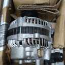 SCITOO Alternator 11176N Fits 2006-2011 for Honda for Civic L4 1.8L 1799cc R18A1 80Amp IR IF 12V CW 7-Groove Pulley 31100RNAA01 301981RI CA1981IR A2TC1391 New Alternator