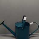 Home & Garden MPT01503 Robert Allen MPT011503 Wexley Metal, 2 Gallon, Mountain Waves 5 Gallon Watering can, 2 gal (Green)