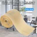WILLBOND Carpet Cord Cover Cable Protector Floor Cover Cable Protector Management Only for Commercial Office Carpet(19.69 ft,Khaki)