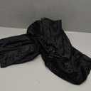 59Inch Velvet Cloak with Hood for Men & Women, Hooded Cape Cloak Unisex Halloween Witch Vampire Wizard Raven Cosplay Costume(black,L)