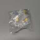 Franklin Brass Cut Glass Oval (4-Pack) Cabinet Knobs Modern Gold Hardware for Kitchen, Drawer Pulls, Dressers, Closet Door 1-1/2' P40857K-117-C