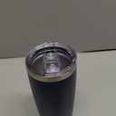 WETOWETO 20oz Tumbler, Stainless Steel Vacuum Insulated Coffee Travel Mug, Double Wall Powder Coated Insulated Coffee Mug Travel Mug with Lid Thermal Cup for Outdoor (Navy Blue, 1 Pack)