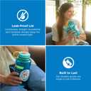 Nalgene 32 oz Wide Mouth Water Bottle | BPA-Free, Durable & Leak Proof, Lightweight Bottle for Hiking & Gym, Work & Travel